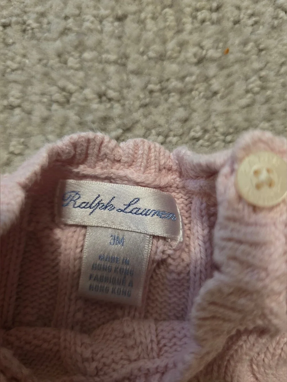 Ralph Lauren pink dress